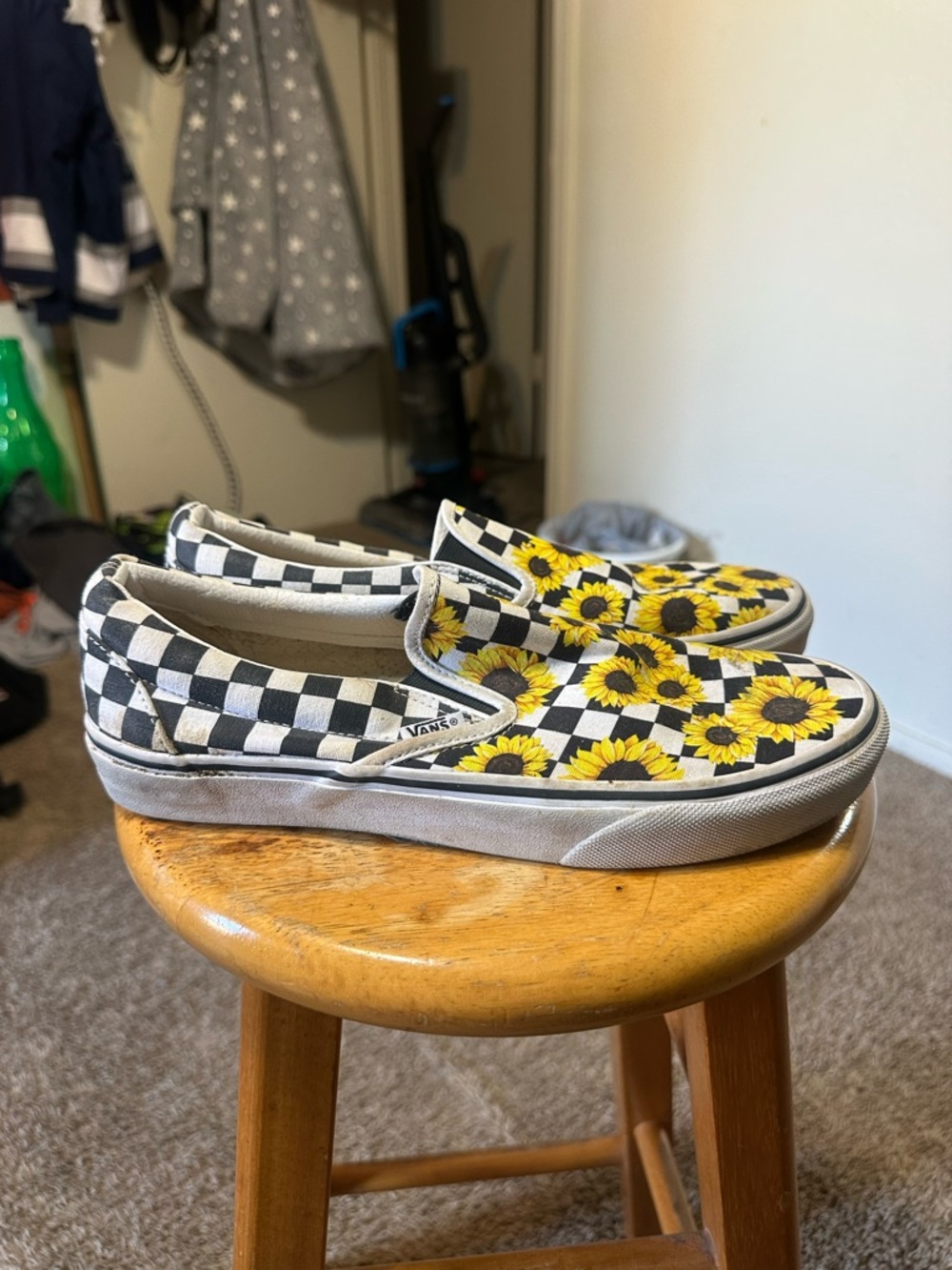 Vintage Vans Skateboarding “sunflower” 00s size 9